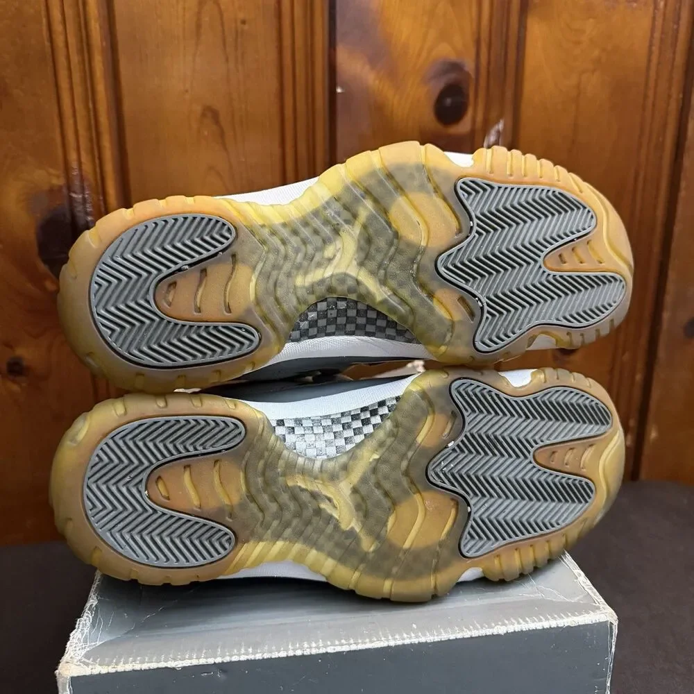 Jordan 11 Cool Grey Size 9.5 Men 2010 Retro Release (378037-001) OG Box Lid